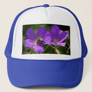 Gorra De Camionero Geranio con la abeja