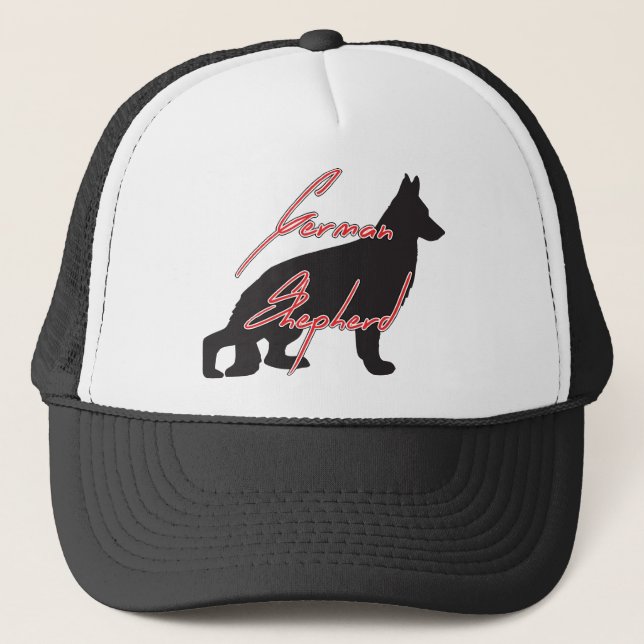 Gorra De Camionero German Shepherd (Anverso)