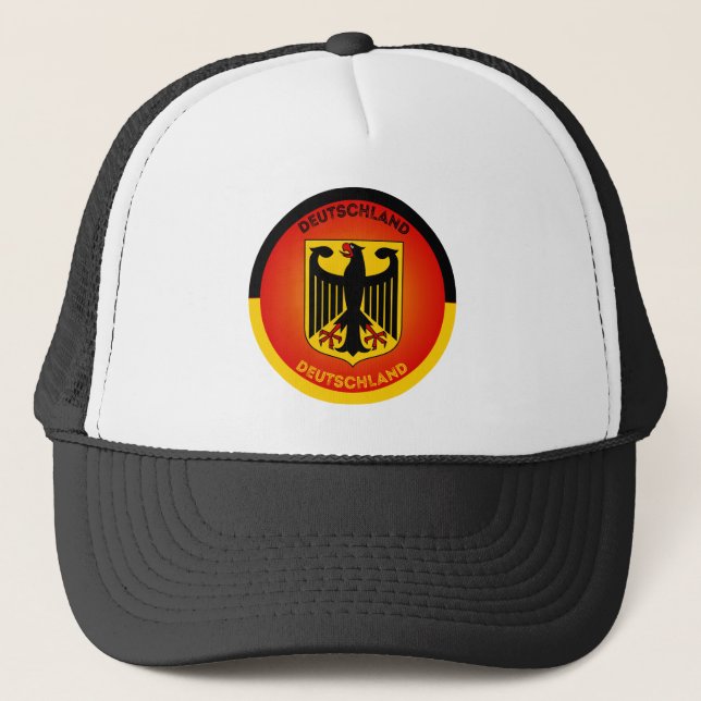 Gorra De Camionero Germany Coat of Arms Circle Shape (Anverso)