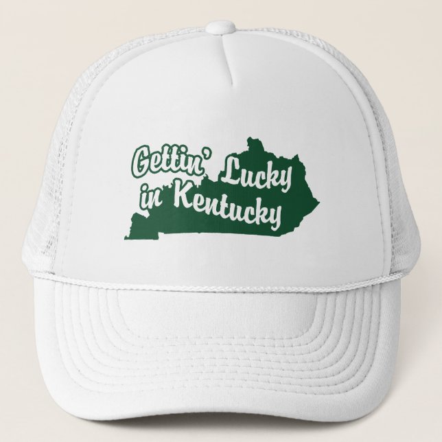 Gorra De Camionero Gettin' Lucky en Kentucky (Anverso)