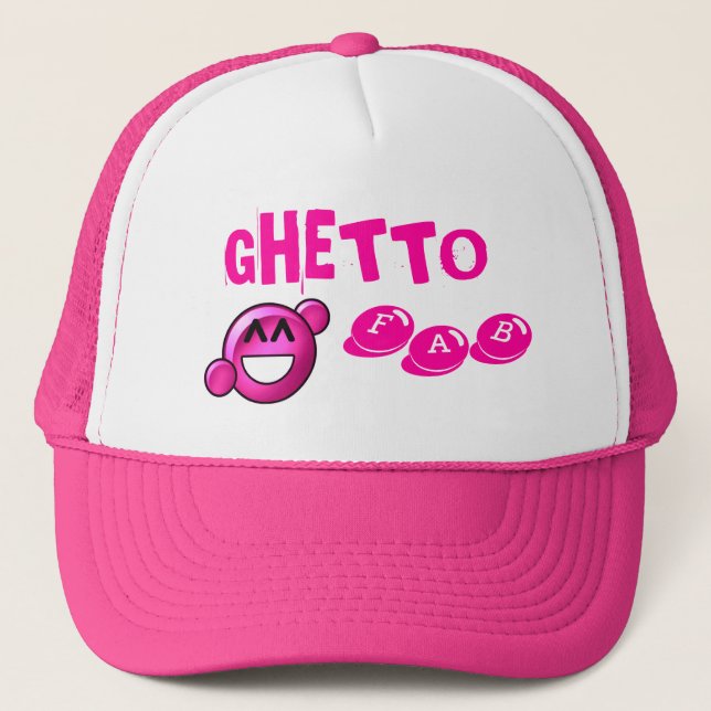 Gorra De Camionero GF pink (Anverso)