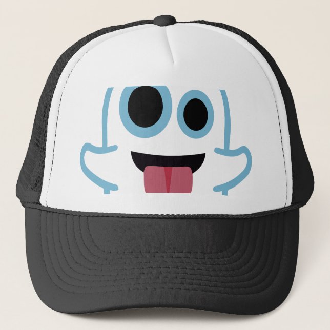 Gorra De Camionero Ghost Emoji (Anverso)