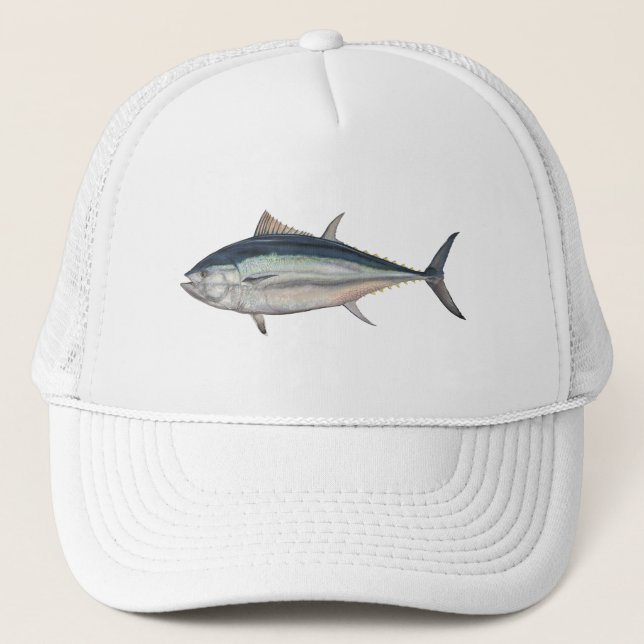 Gorra De Camionero Giant Atlantic Bluefin Tuna Realistic Hat (Anverso)