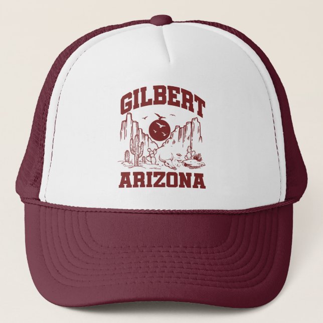 Gorra De Camionero Gilbert, Arizona (Anverso)
