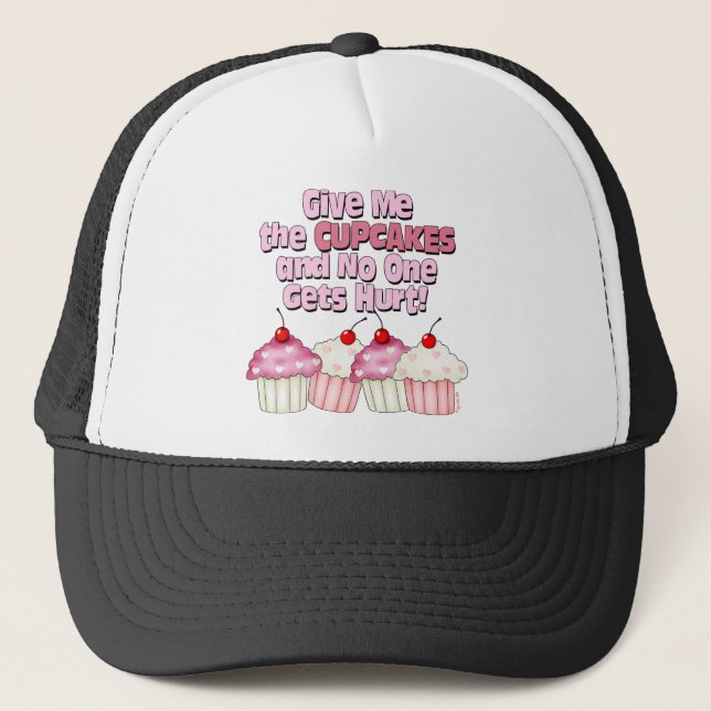 Gorra De Camionero Gimme las magdalenas (Anverso)
