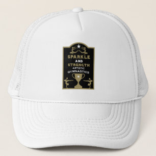 Gorra De Camionero Gimnasia Artística para Mujeres y Niñas