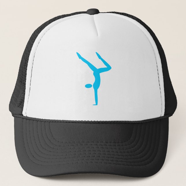 Gorra De Camionero Gimnasia - cielo azul (Anverso)