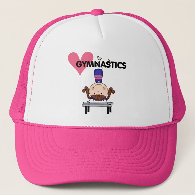 Gorra De Camionero GIMNASIA - Handstands triguenos del chica (Anverso)
