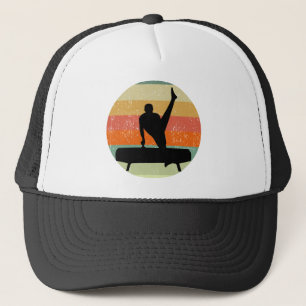 Gorra De Camionero Gimnasia masculina masculina masculina al atardece