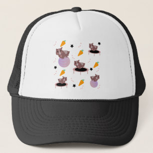 Gorra De Camionero Gimnasio de Fitness de Cuyes