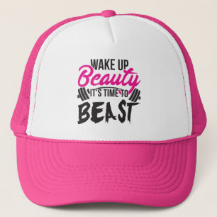 Gorra De Camionero Gimnasio de las mujeres - Despierten belleza, tiem