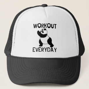Gorra De Camionero Gimnasio Panda Workout