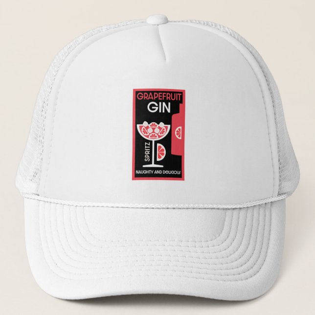 Gorra De Camionero Gin rosa (Anverso)