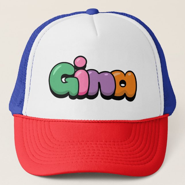 Gorra De Camionero Gina (Anverso)