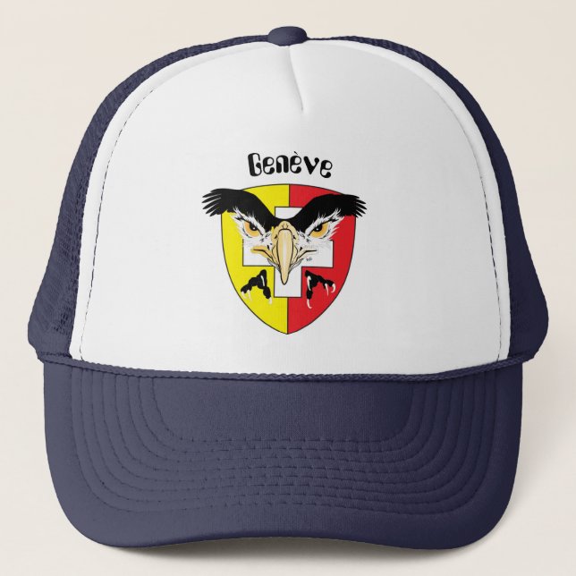 Gorra De Camionero Ginebra, Ginebra, Ginevra, Genevra Mütze (Anverso)