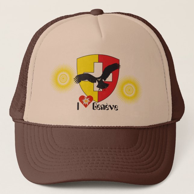 Gorra De Camionero Ginebra, Ginebra, Ginevra, Genevra Mütze (Anverso)