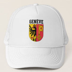 Gorra De Camionero Ginebra, Suiza - escudo de armas