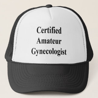 Gorra De Camionero Ginecólogo aficionado certificado