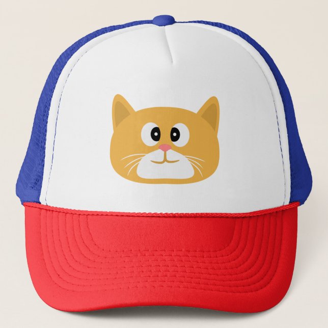 Gorra De Camionero Ginger Cat (Anverso)