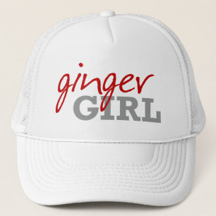 Gorra De Camionero Ginger Chica Redhead Fimes