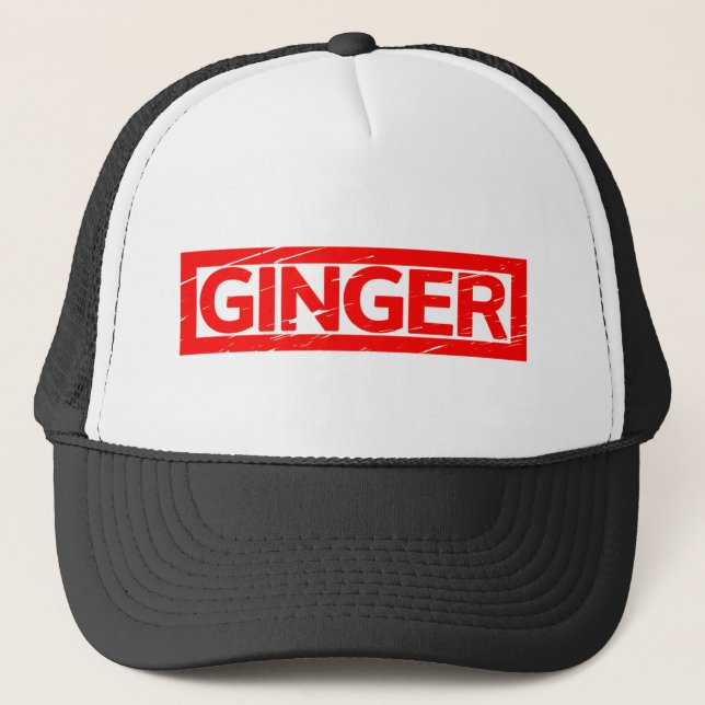 Gorra De Camionero Ginger Stamp (Anverso)