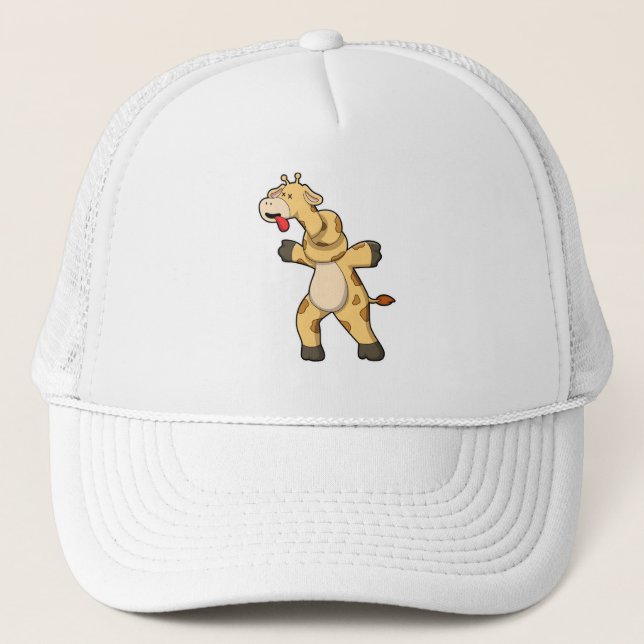 Gorra De Camionero Girafa con nudo en el cuello (Anverso)