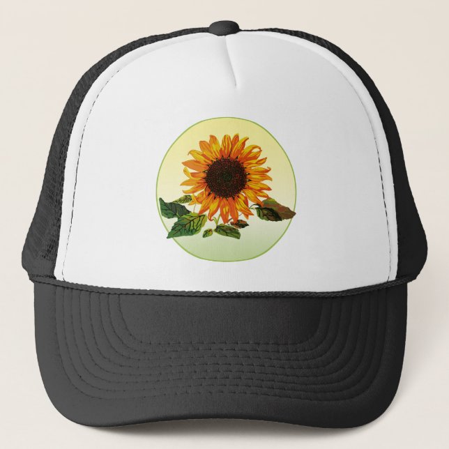Gorra De Camionero Girasol (Anverso)