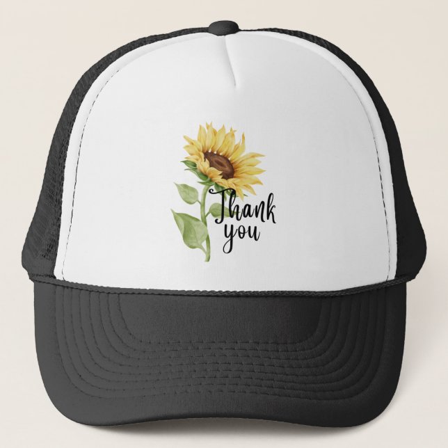 Gorra De Camionero Girasol (Anverso)
