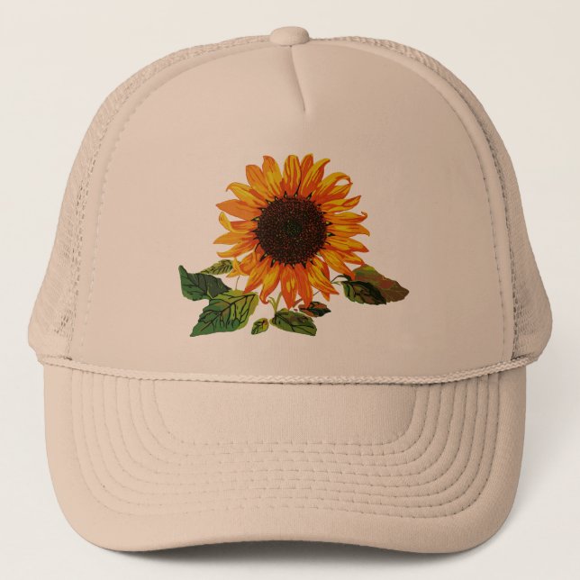 Gorra De Camionero Girasol (Anverso)