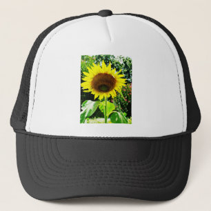 Gorra De Camionero Girasol amarillo grande
