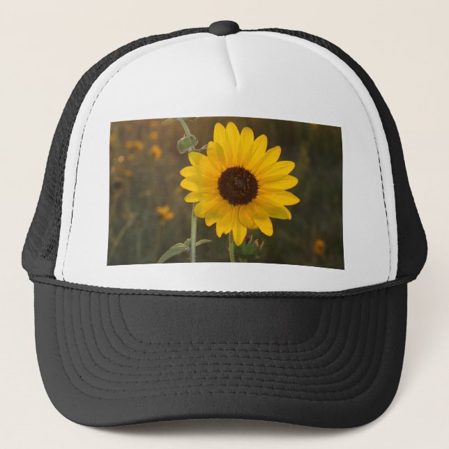 Gorra De Camionero Girasol de Kansas (Anverso)