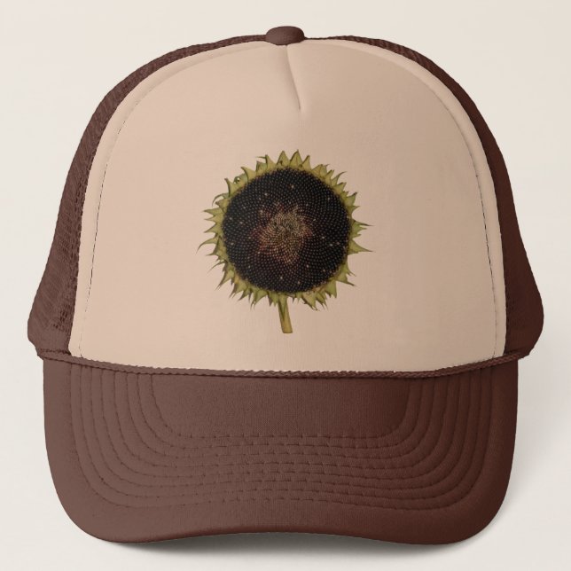 Gorra De Camionero Girasol en la plena floración (Anverso)