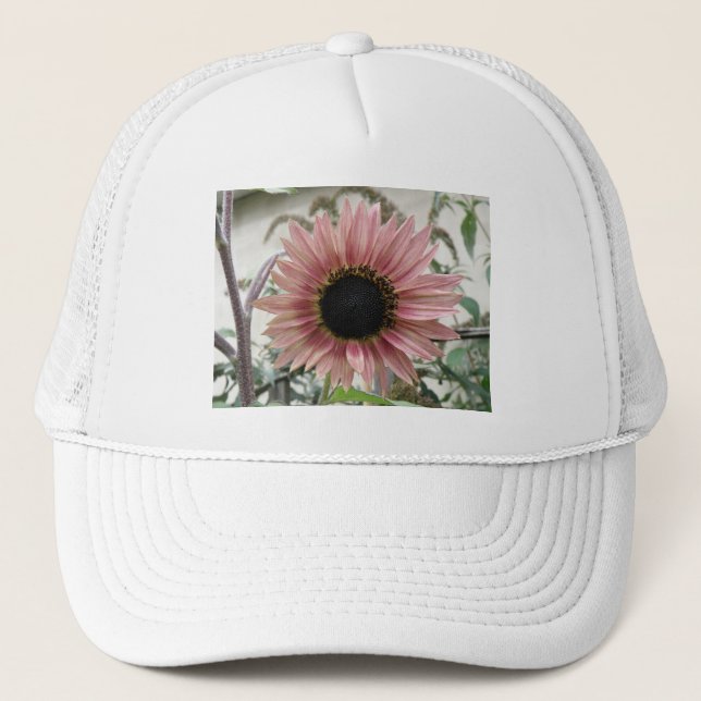 Gorra De Camionero Girasol rosa pálido (Anverso)