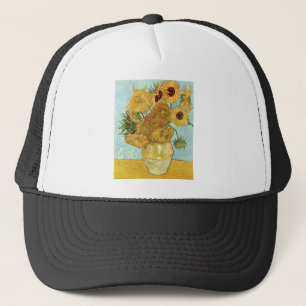 Gorra De Camionero Girasoles de Vincent van Gogh