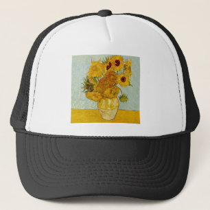 Gorra De Camionero Girasoles de Vincent Van Gogh