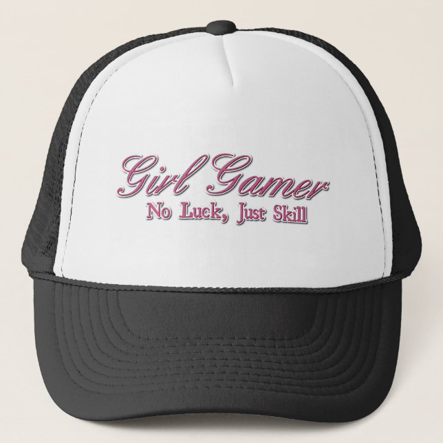 Gorra De Camionero Girl Gamer (Anverso)