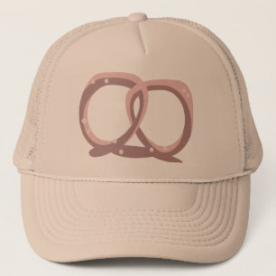 Gorra De Camionero Giro de Pretzel Salado Rosa