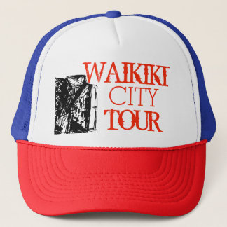 GORRA DE CAMIONERO GIRO POR LA CIUDAD DE WAIKIKI