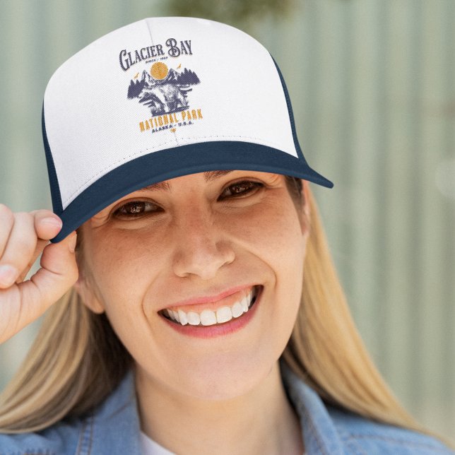 Gorra De Camionero Glacier Bay Old-Style Nature Lover Gift (Subido por el creador)