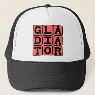 Gorra De Camionero Gladiador, luchador intrépido
