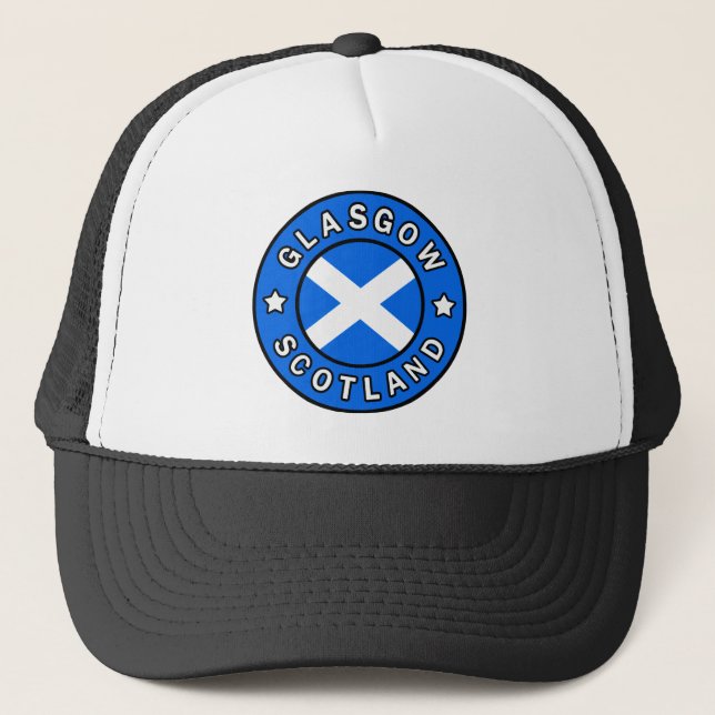 Gorra De Camionero Glasgow Scotland (Anverso)