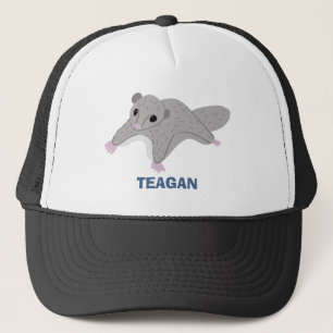 Gorra De Camionero Glider azucarero gris y azul Personalizado persona