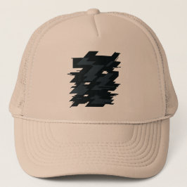 Gorra De Camionero Glitch Art Trucker Hat