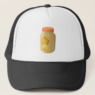 Gorra De Camionero Glitch Comida salsa cheezy