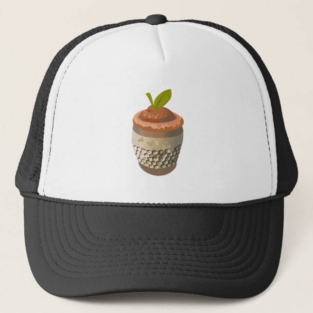 Gorra De Camionero Glitch Food thimble berry (Anverso)