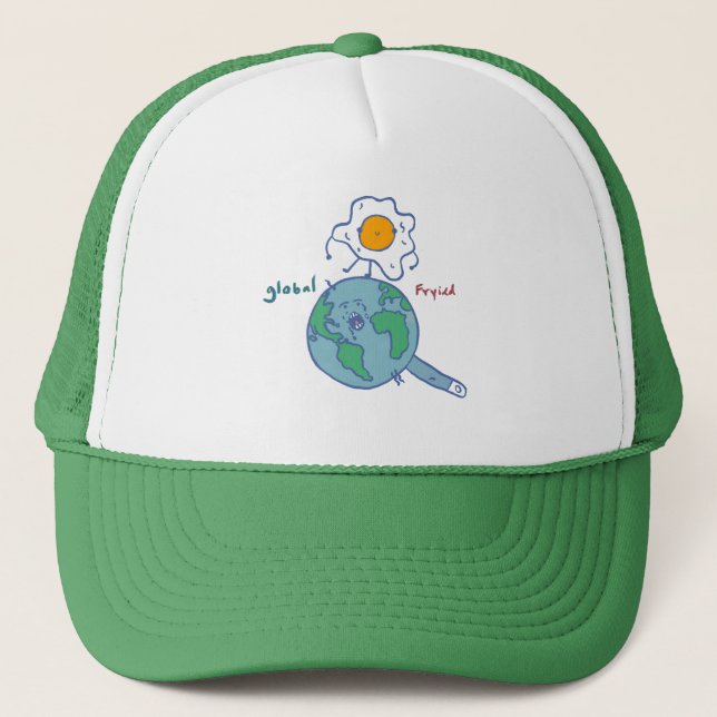 Gorra De Camionero Global Fried by Jaime (Anverso)