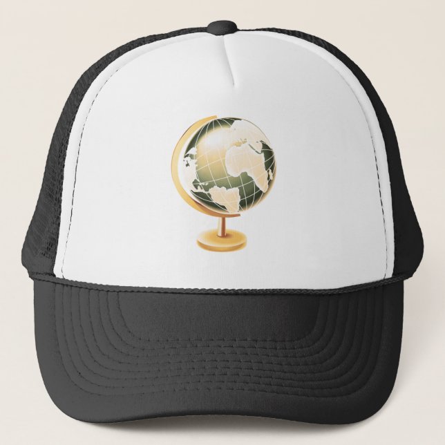 Gorra De Camionero Globe (Anverso)