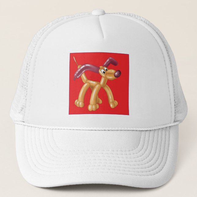 GORRA DE CAMIONERO GLOBO DEL PERRO (Anverso)