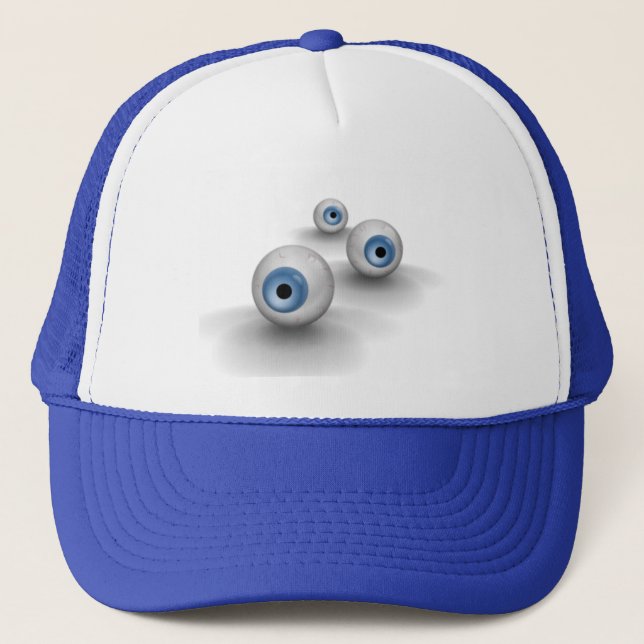 Gorra De Camionero globos del ojo (Anverso)