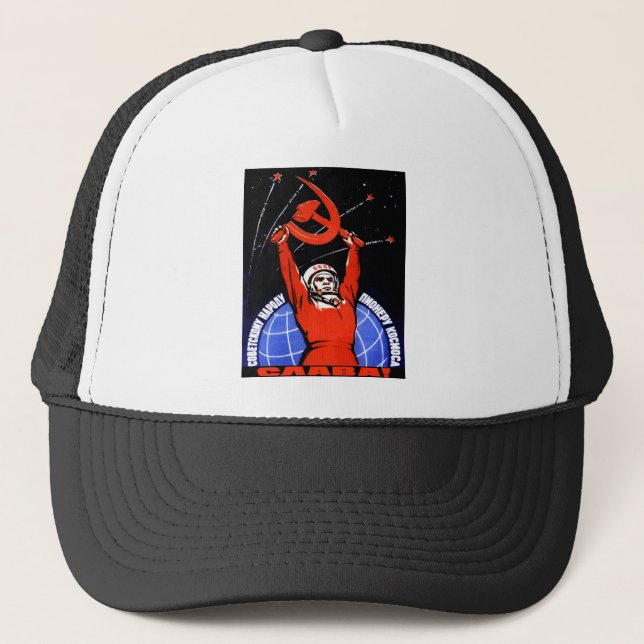 Gorra De Camionero Gloria del espacio (Anverso)